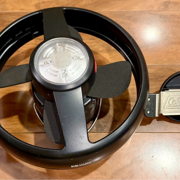 Coleman LED Camping Fan w/ Light – Battery Powered - Picture 4 of 6